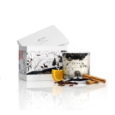 Juss London Ароматическая свеча Белоснежная роскошь