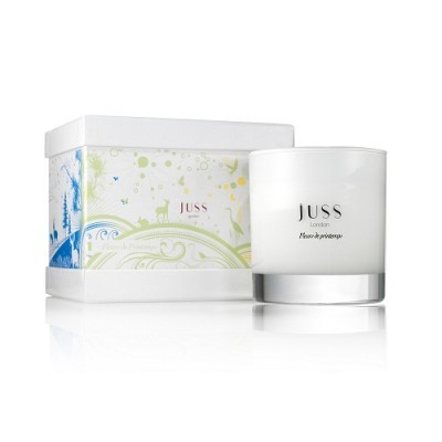 Juss London Ароматическая свеча Весенние цветы