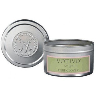 Votivo Свеча для путешествий Терпкий клевер