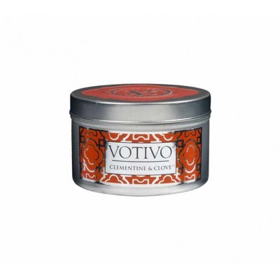 Votivo Свеча для путешествий Клементин и гвоздика