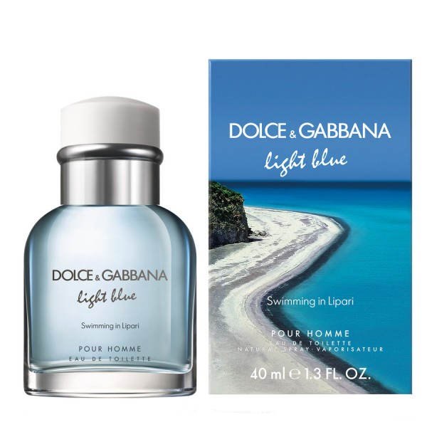 D&G Light Blue Swimming in Lipari