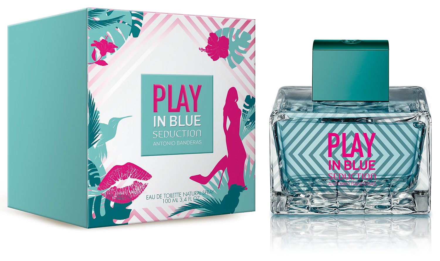 Banderas Play In Blue Seduction For Women