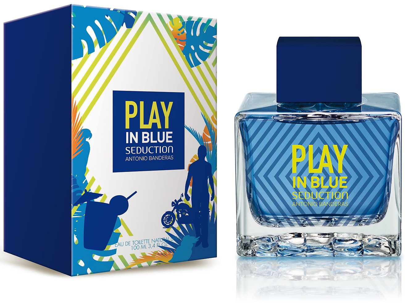 Banderas Play In Blue Seduction For Men