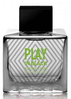 Banderas Play In Black Seduction for Men