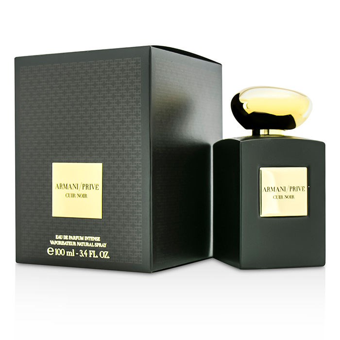 Armani Prive Cuir Noir