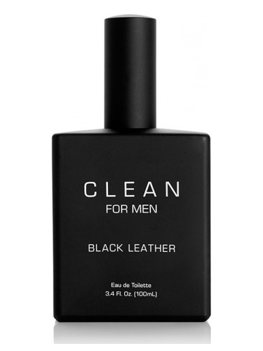Clean Clean For Men Black Leather