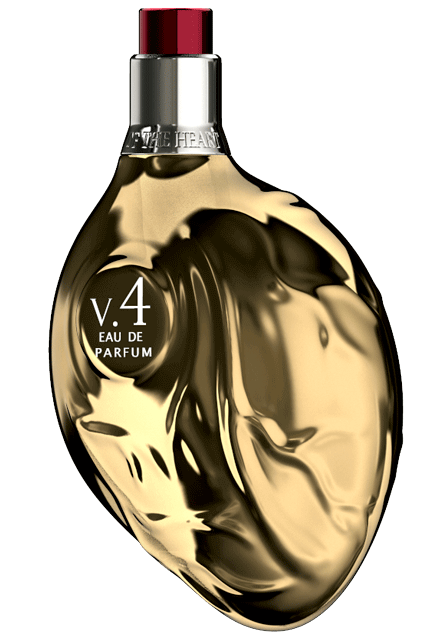 Map Of The Heart Gold Heart