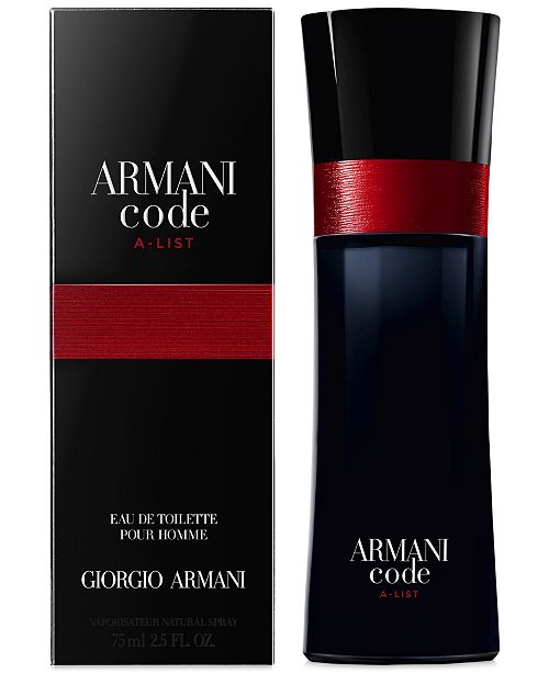 Armani Code A-List