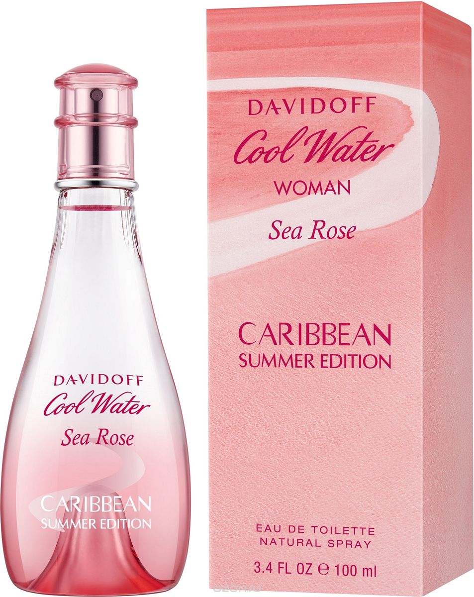 Davidoff Cool Water Woman Sea Rose Caribbean Summer Edition