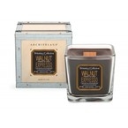 Archipelago Свеча с деревянным фитилем Эспрессо с грецким орехом