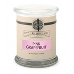 Archipelago Свеча в стеклянном подсвечнике Розовый грейпфрут