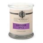 Archipelago Свеча в стеклянном подсвечнике Лаванда и пряности