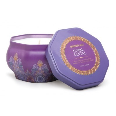 Archipelago Свеча в жестяном футляре Копаловая смола и сандал