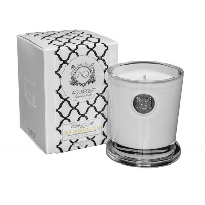 Aquiesse Ароматическая свеча Белый имбирь и лилия