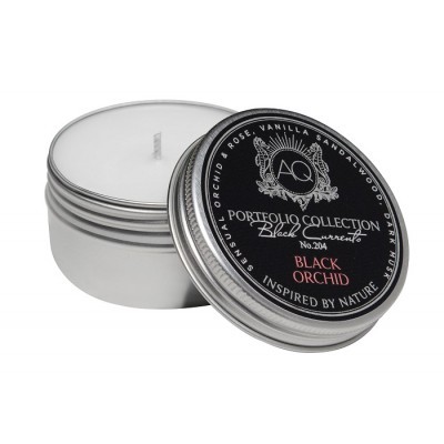 Aquiesse Свеча для путешествий Черная орхидея