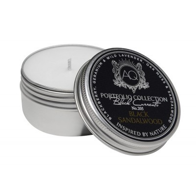 Aquiesse Свеча для путешествий Черное сандаловое дерево