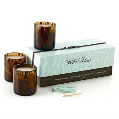 Belle Fleur Набор парфюмированных свечей Цветочное великолепие